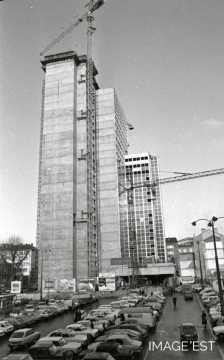 Construction de la tour Thiers (Nancy)